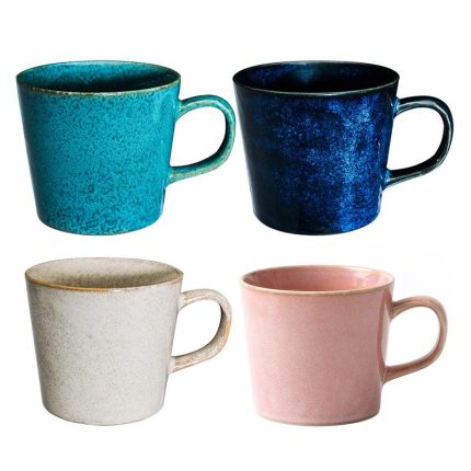Mug minimaliste japonais en céramique moderne et créative, personnalisable avec anse, Kubek Do Kawy, mug à lait pour le petit-déjeuner à la maison MM66MKB